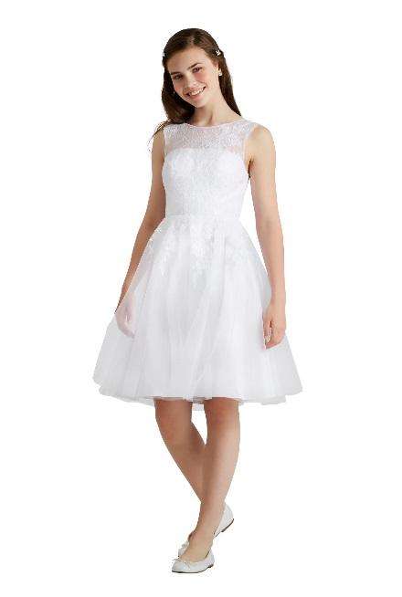 Konfirmantkjole "Aurora" - White 36