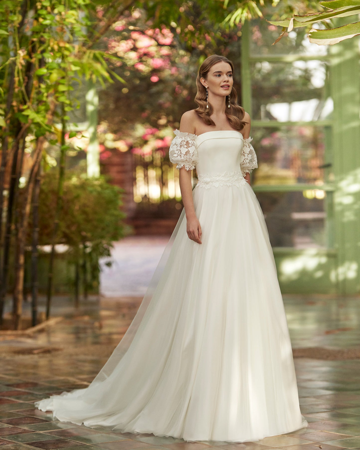 Brudekjole Lujan Alma Novia - kjole og buksedress i en!
