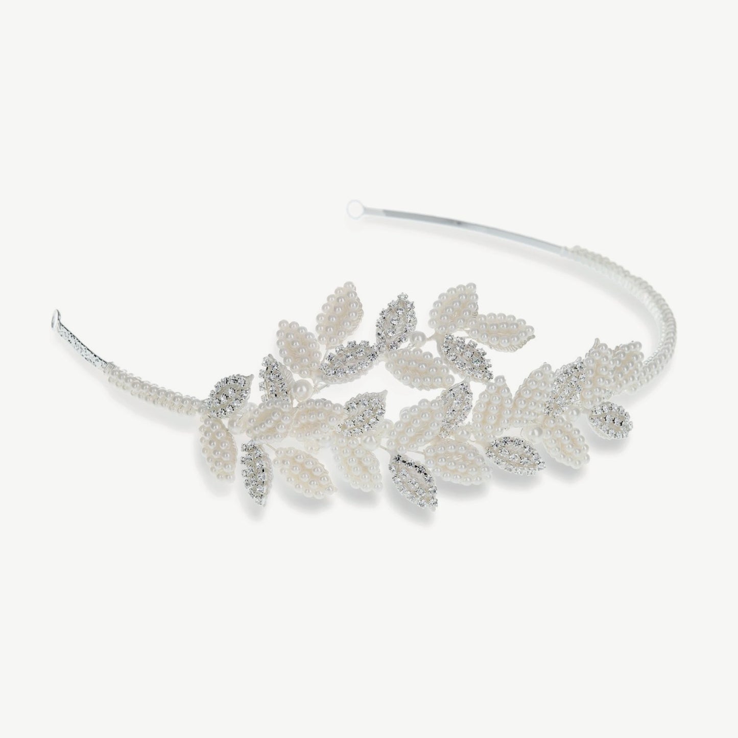 Hårbøyle Alberta "Crystal and Pearl Leafy"