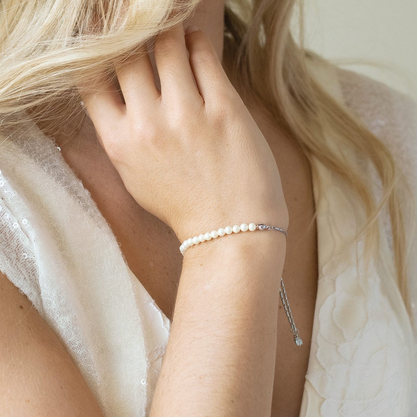 Armbånd "Carlisle Pearl Toggle Gold"