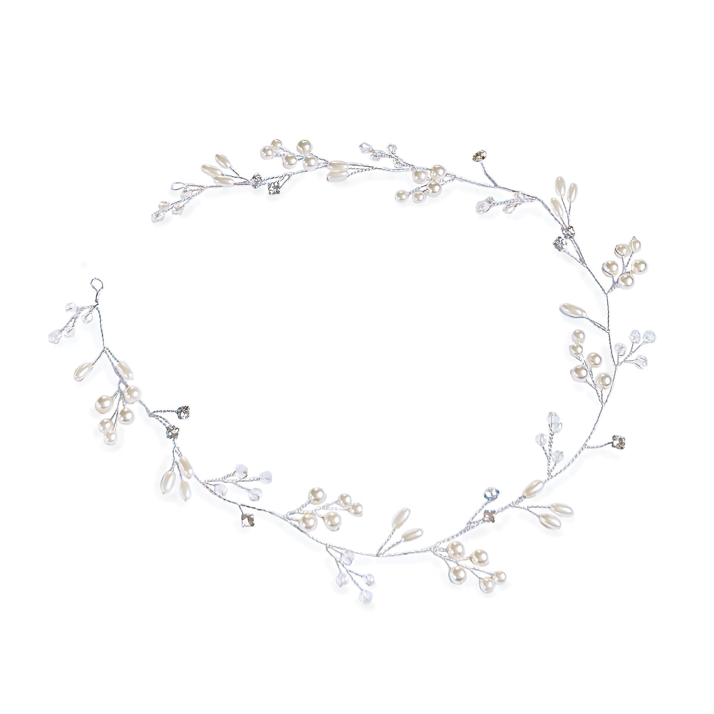 Hårpynt "Silver Aurora"