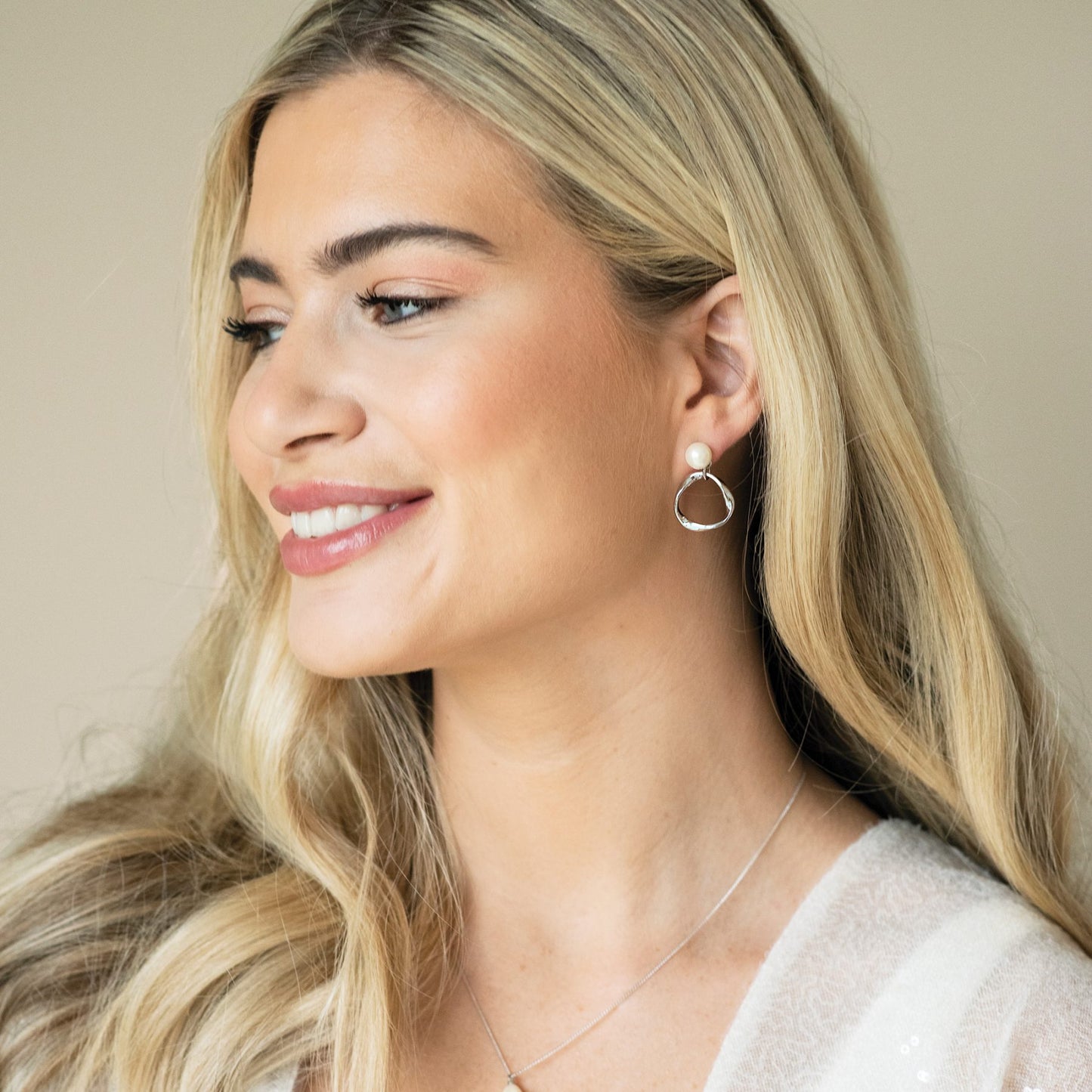 Øredobber "Turin Earrings" Silver