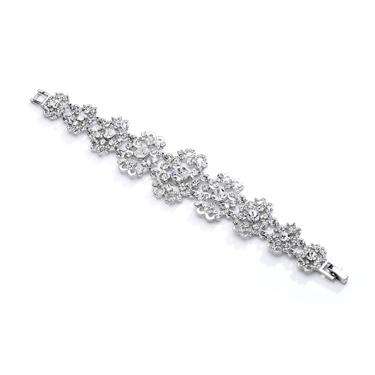 Vintage Scrolls Bracelet - Silver