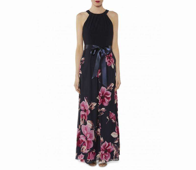 Jersey Top Floral Print Skirt