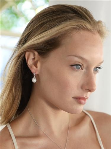 Vintage Classic Pearl Earring - Pearl/Silver