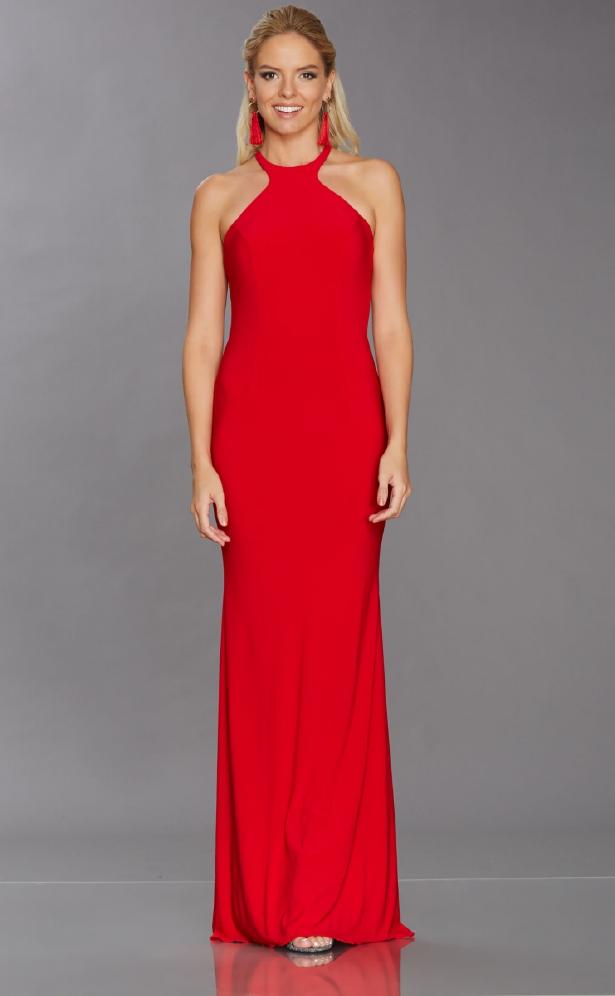 Selskapskjole Detailed Back - Red 8