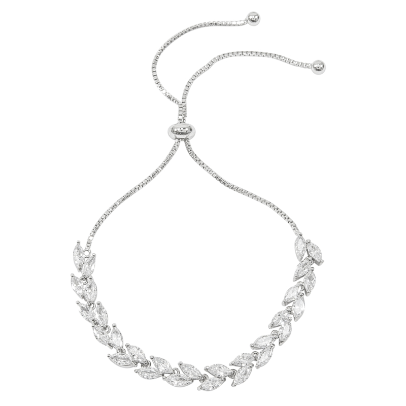 Armbånd Leaf Adjustable - Silver