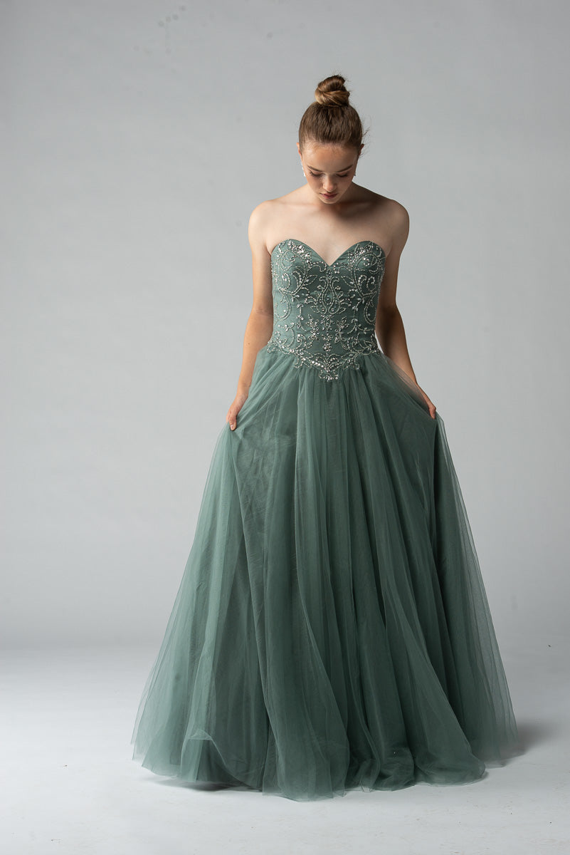 Ballkjole 883 Dark Green