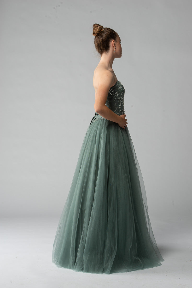 Ballkjole 883 Dark Green