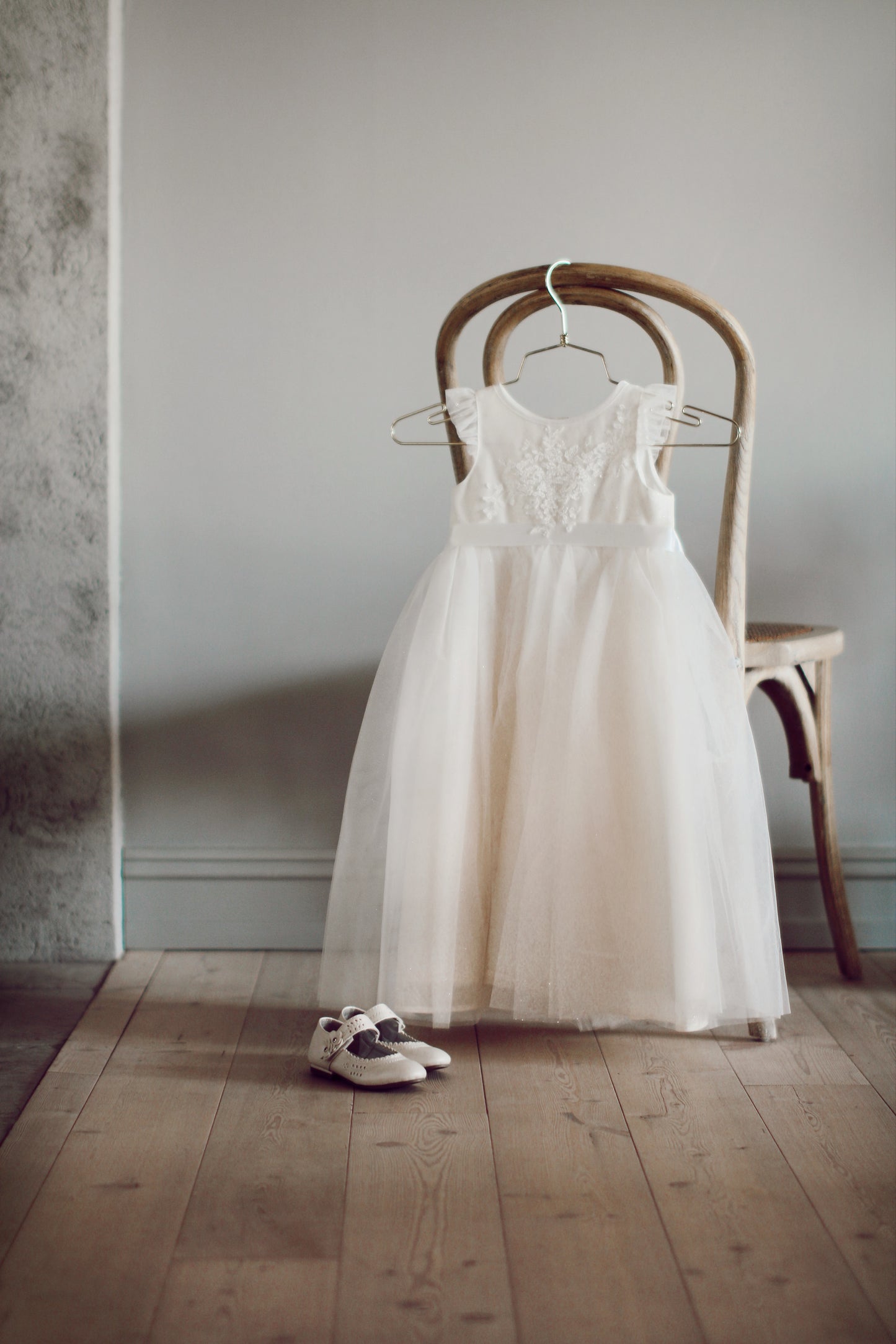 Brudepikekjole L431 Sparkle Tulle