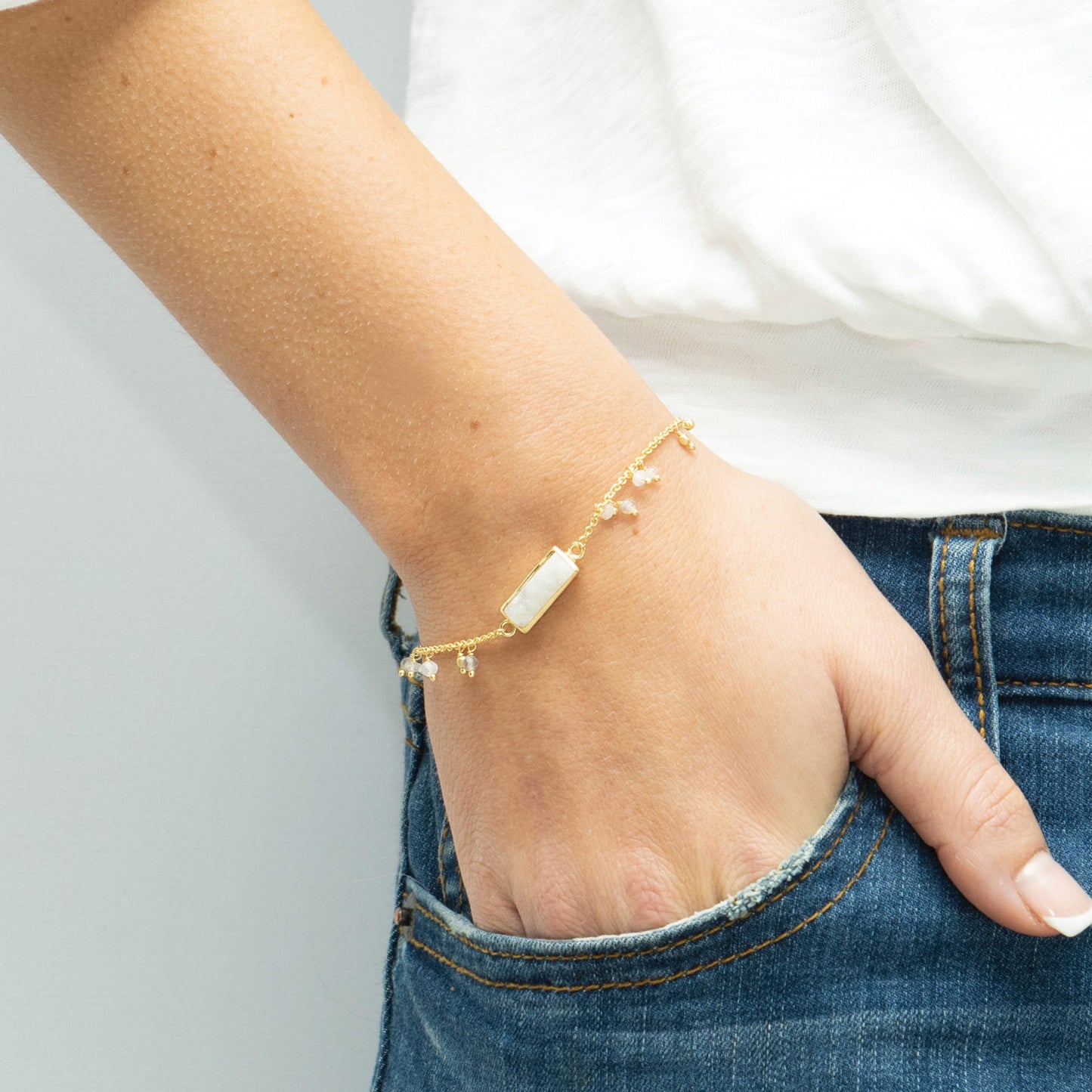 Armbånd "Pebble Bay" - Gold