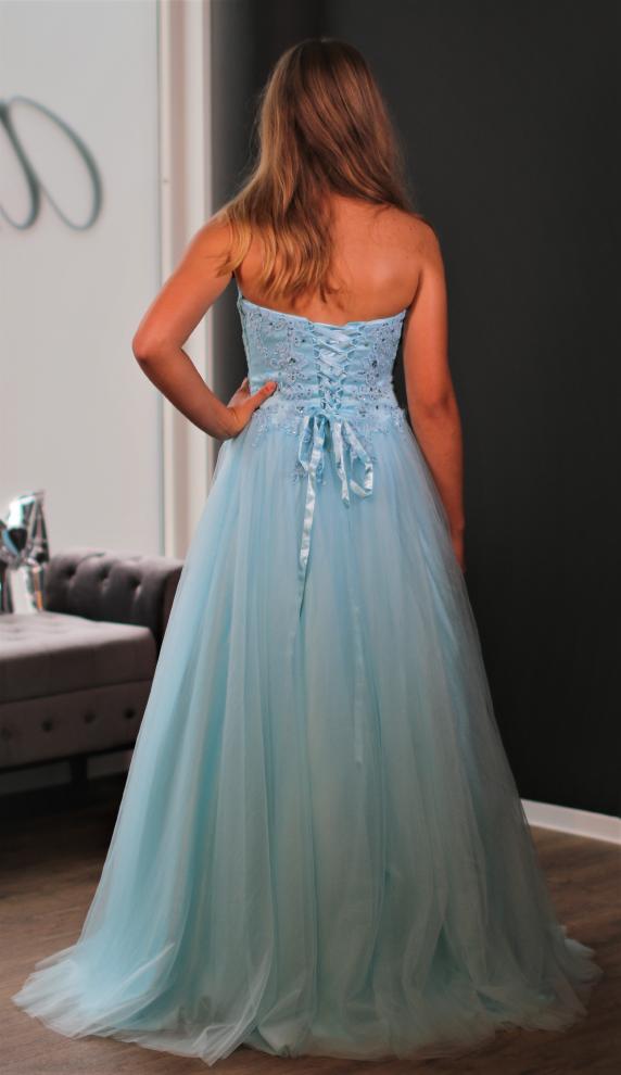 Ballkjole Light Blue Anna Johnson