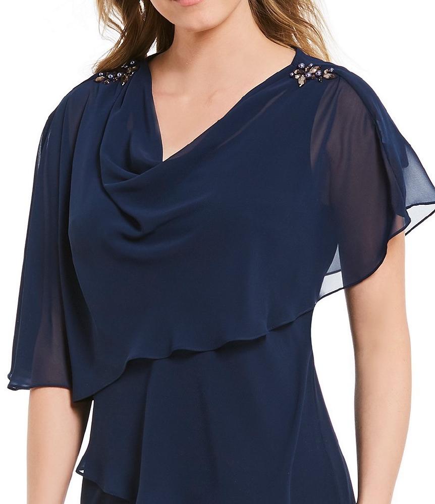 Kjole "Navy Tier"