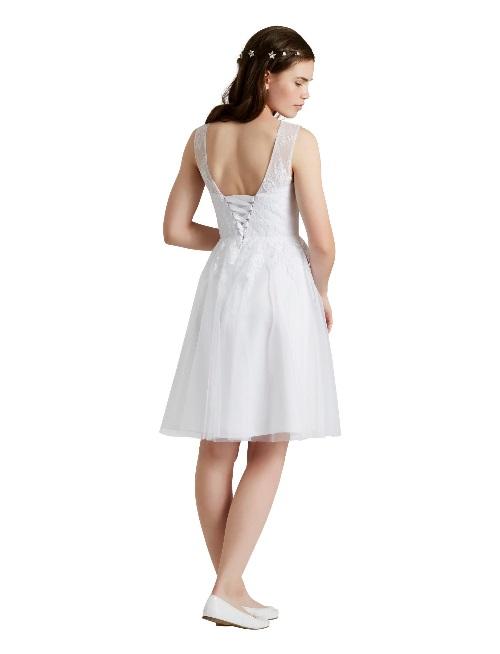 Konfirmantkjole "Aurora" - White 36