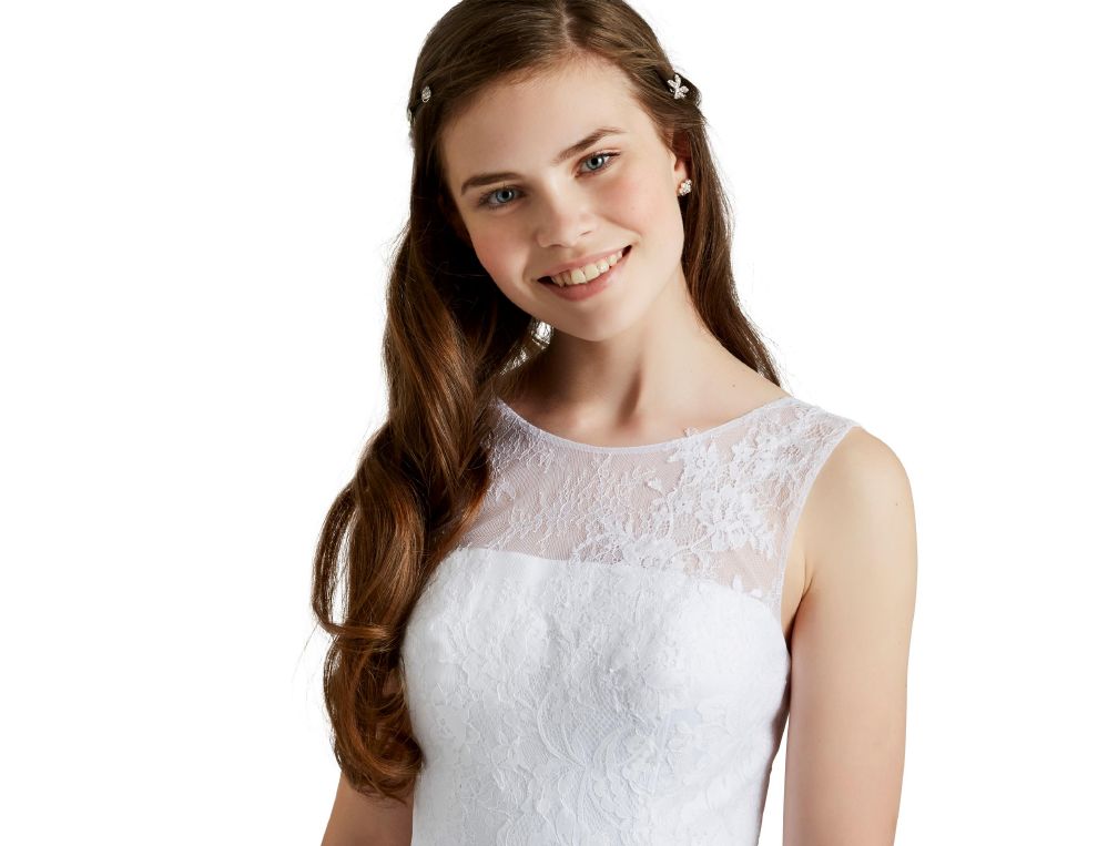 Konfirmantkjole "Aurora" - White 36