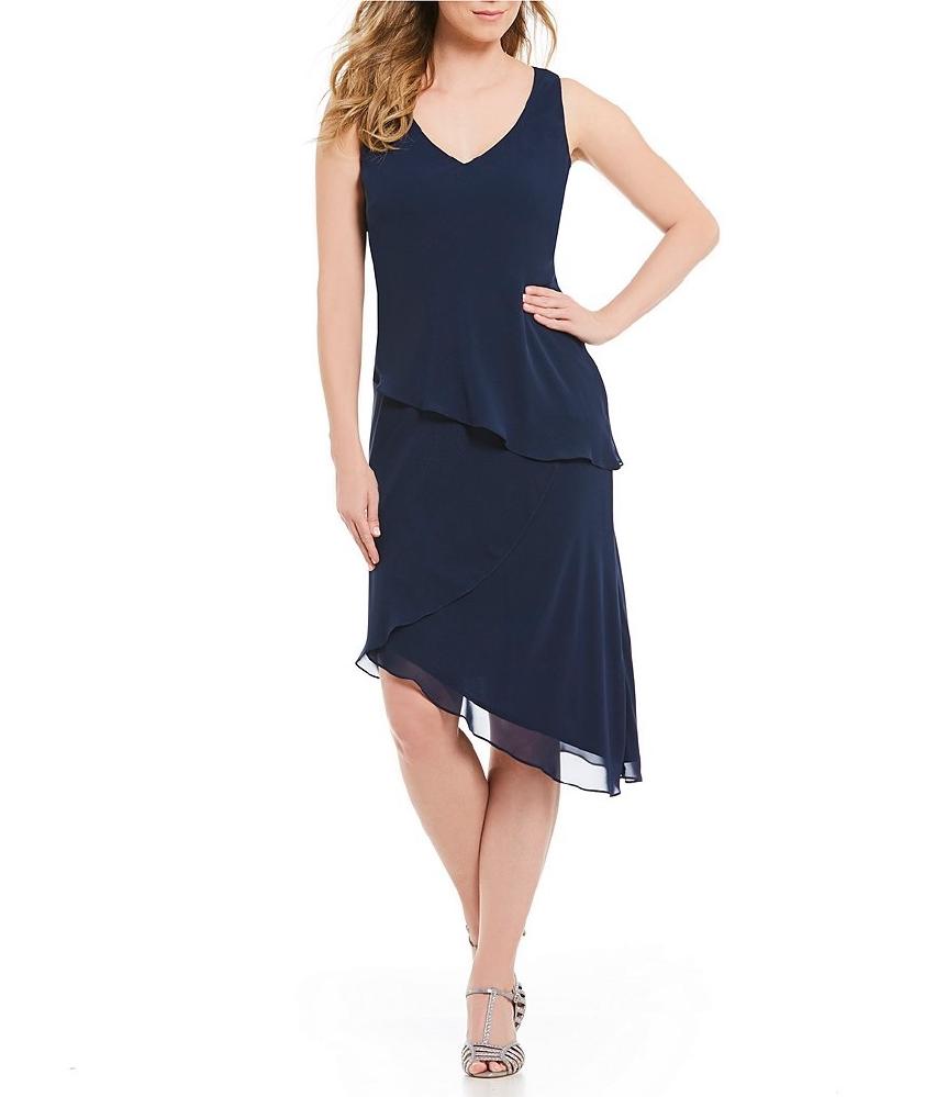 Kjole "Navy Tier"