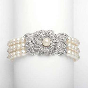 Armbånd "Exclusive Vintage Pearl" - Pearl/Silver
