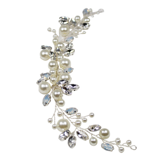 Divine Vine Headband - Silver