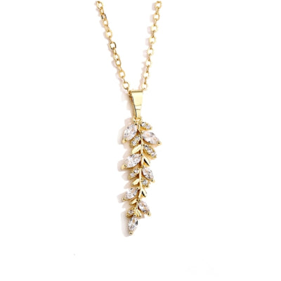 Halssmykke "Dainty Starlet Gold"