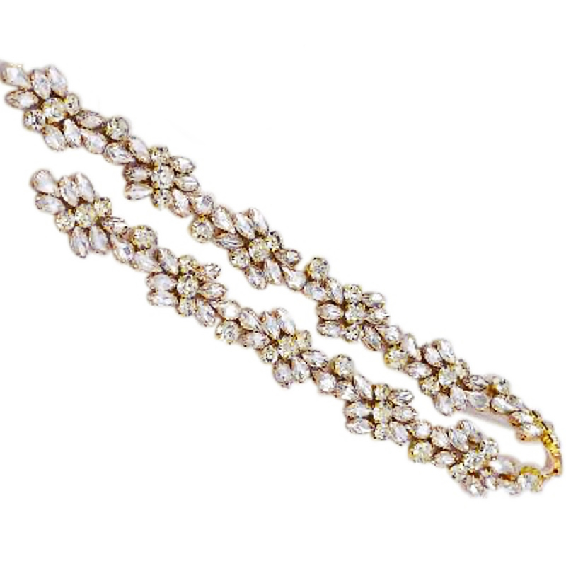 Brudebelte Sparkle Gold