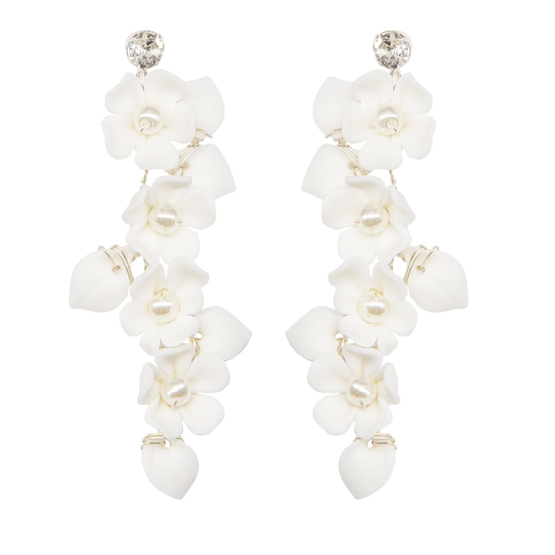 Øredobber "Floral Vine Gold"