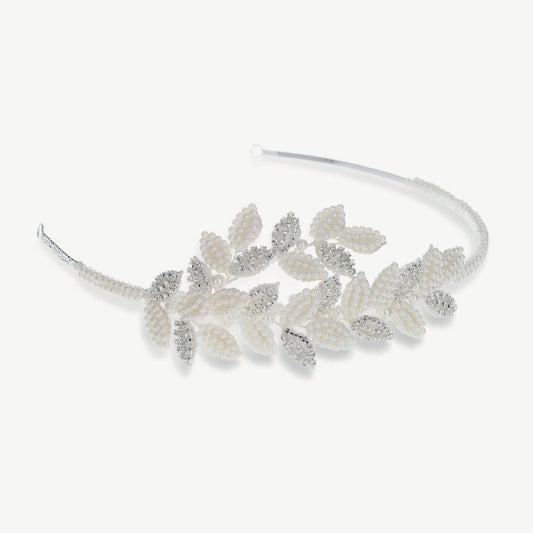Hårbøyle Alberta "Crystal and Pearl Leafy"