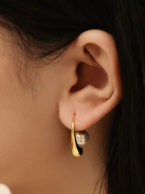 Eternal pearl earrings