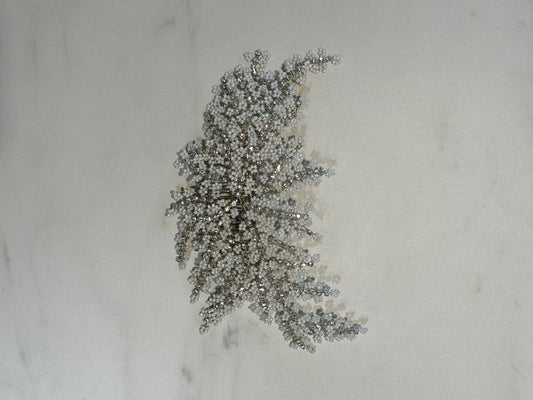 Hårkam "Pearlflowers"