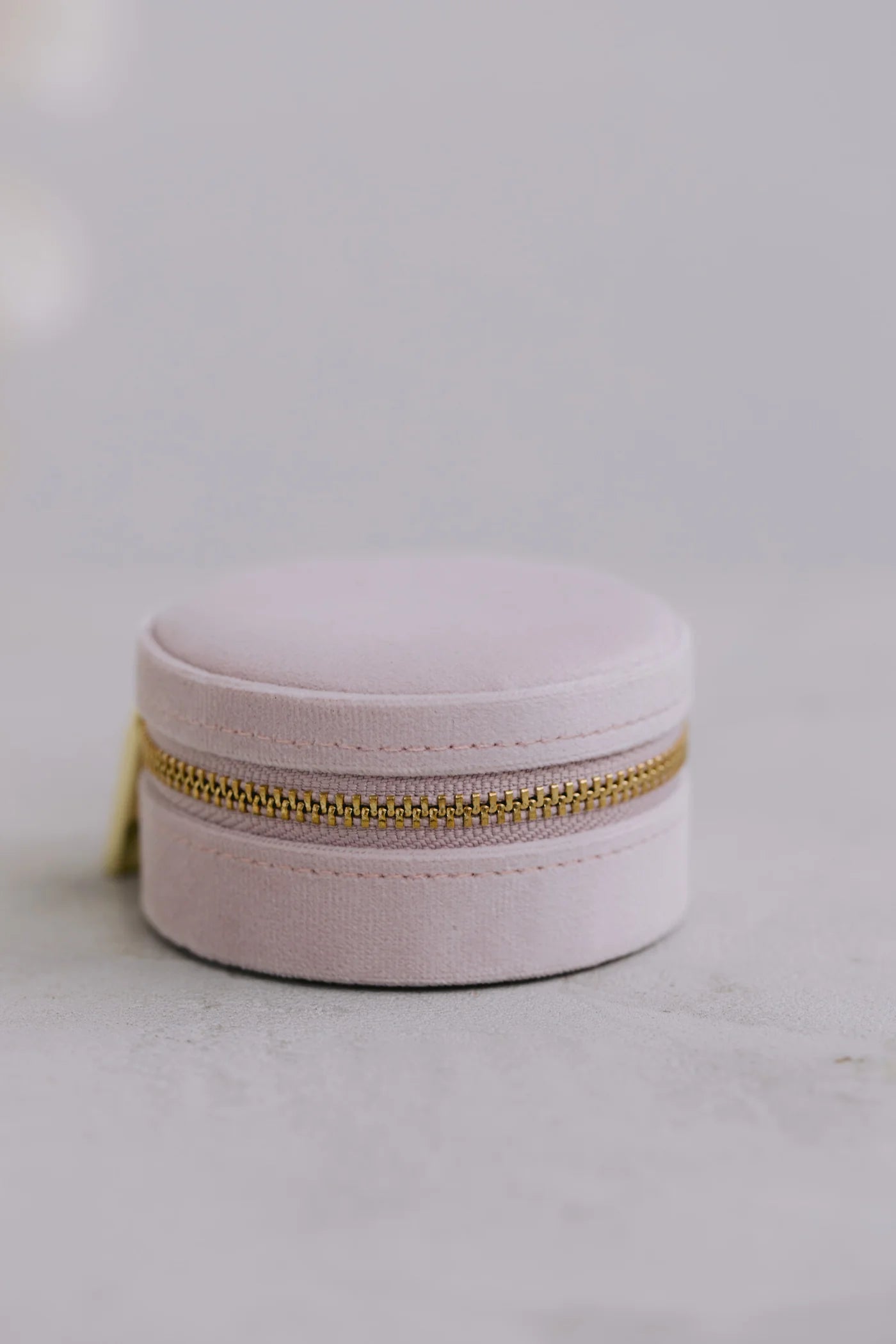 Smykkeskrin "Travel Case small" Rose Quartz