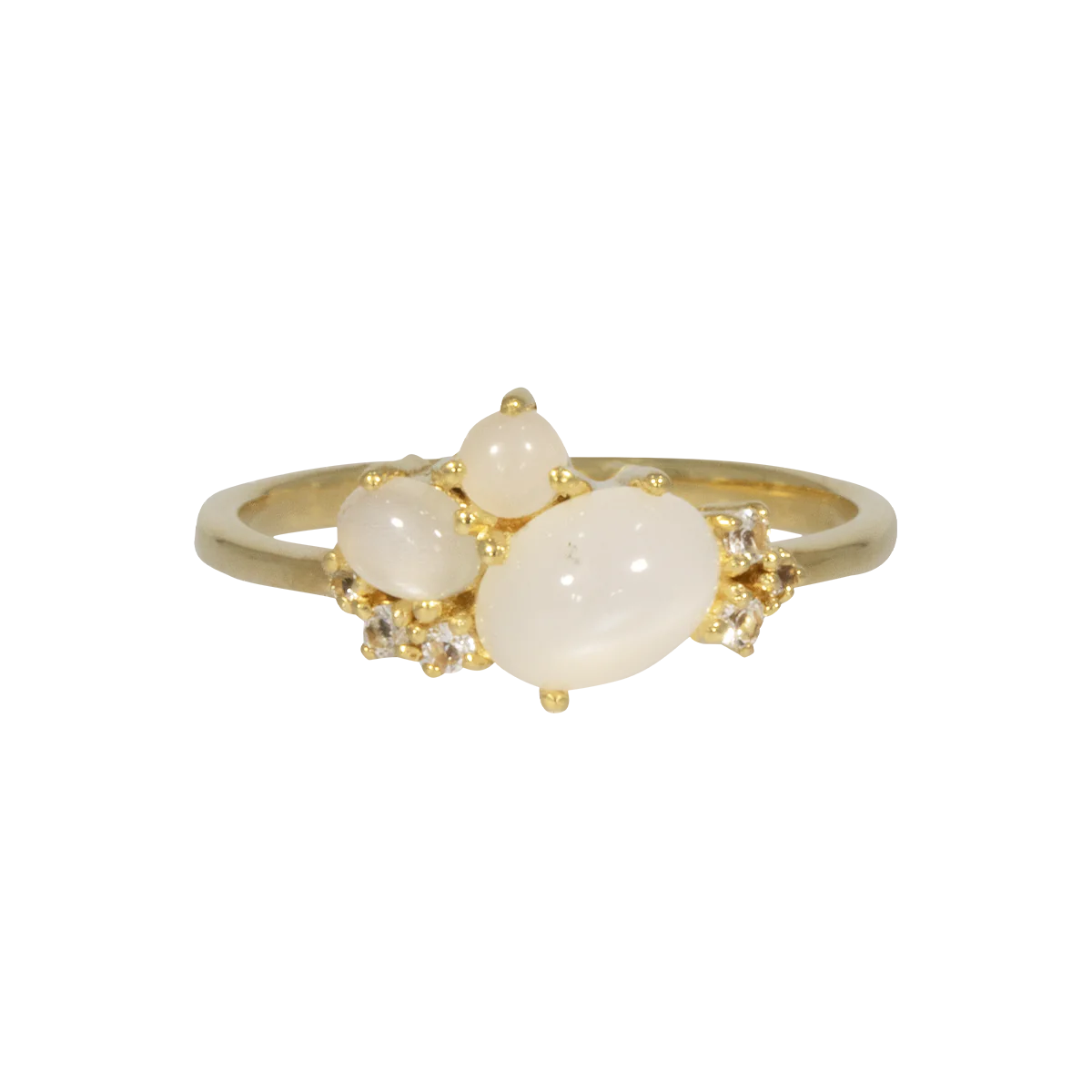 Ring Oslo Moonstone Gold