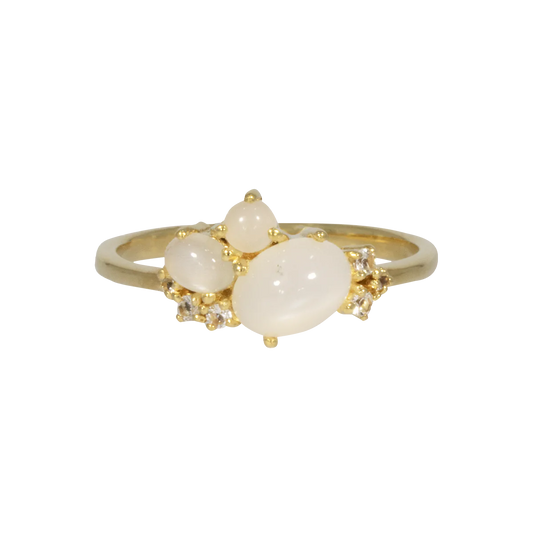 Ring Oslo Moonstone Gold