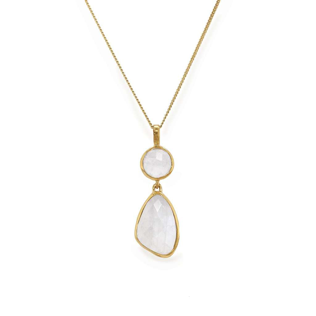 Halssmykke "Tidal Pendant Gold" - Gold