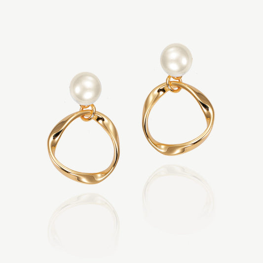 Øredobber "Turin Gold"