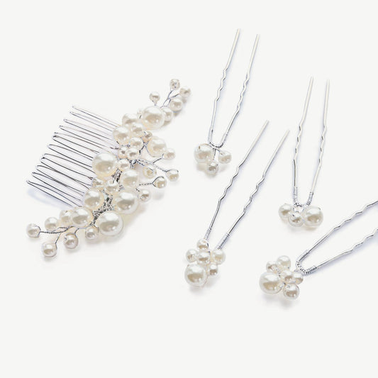 Hårpin "Harper Pearl Hairpin Set"