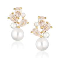 Vintage Charm Earrings - Gold