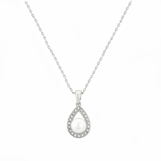 Halssmykke "Precious Pearl Set Silver"