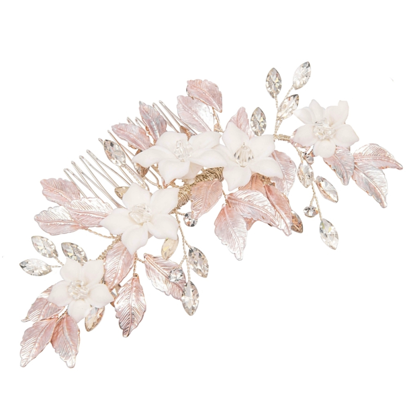 Hårpynt "Blush Beauty Hair Comb Silver"