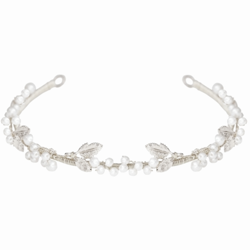 Divine Vine Headband - Silver