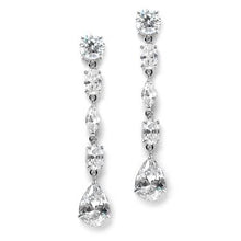 Last inn bildet i Galleri-visningsprogrammet, Linear Dangle Earring - Silver