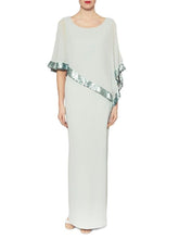 Last inn bildet i Galleri-visningsprogrammet, Cape Dress Sequin - Light Mint 16