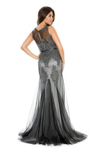 Last inn bildet i Galleri-visningsprogrammet, Lace Mermaid Dress - Charcoal 4