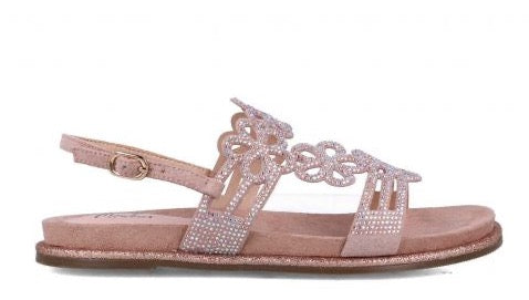 Pink sparkle sandals