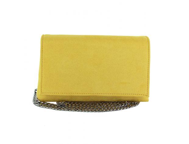 Selskapsveske Soft Faux Suede Bag 20x6x12cm