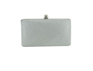 Selskapsveske Hardcase Clutch - Silver