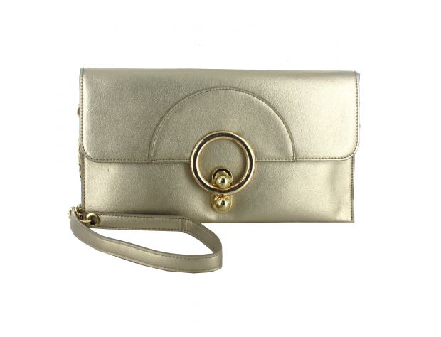 Selskapsveske Metallic Gold clutch