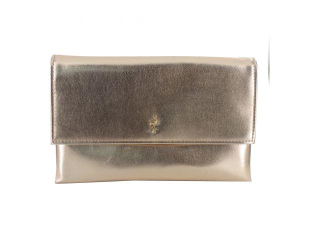 Selskapsveske Soft Metallic Bag - Copper