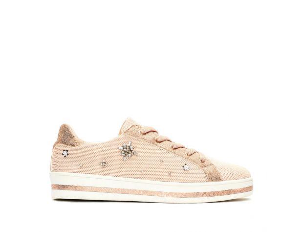 Sparkle Crystal Platform Sneakers 2.5cm