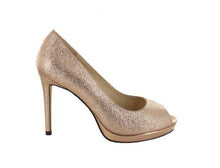 Last inn bildet i Galleri-visningsprogrammet, Metallic Peep-toe Pump 9,5cm Menbur