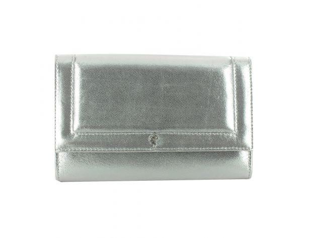 Selskapsveske Metallic Shine Bag - Silver