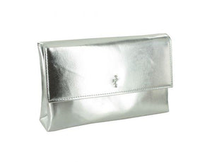 Selskapsveske Soft Metallic Bag - Silver